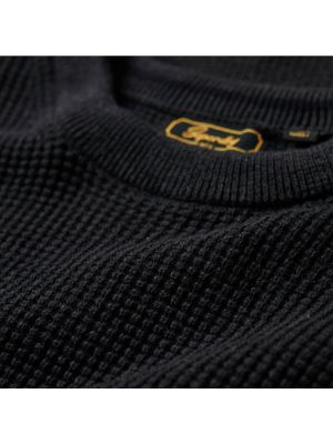 Jersey de tela jersey Superdry negro