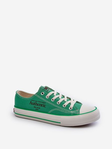 Trampki w gwiazdy Big Star Shoes zielone