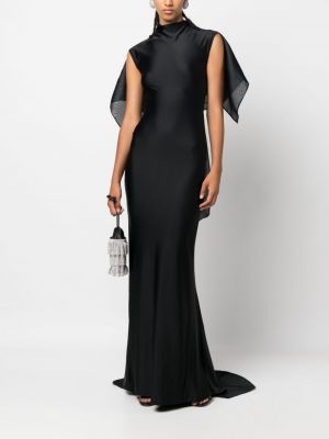 Sukienka wieczorowa bez rękawów Atu Body Couture czarna