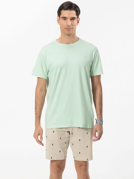 Camiseta manga corta Elpulpo verde