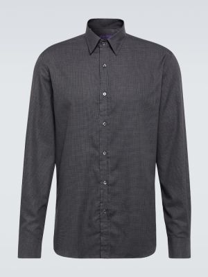 Βαμβακερό πουκάμισο Ralph Lauren Purple Label