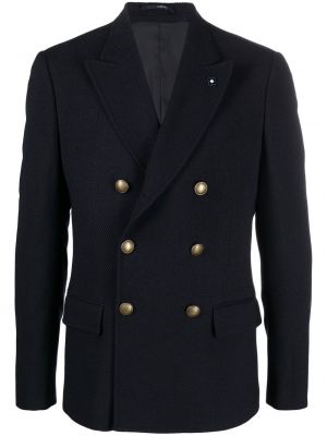 Lang blazer Lardini blå