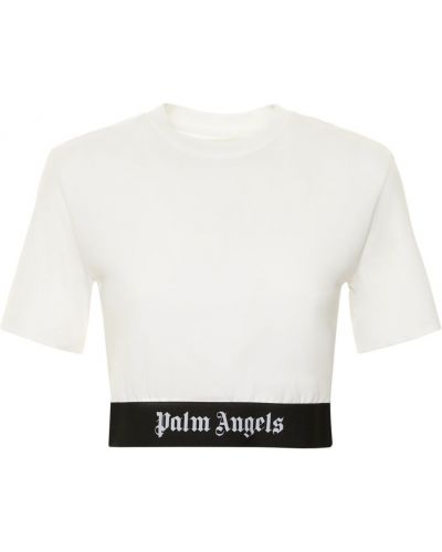 T-shirt Palm Angels bianco