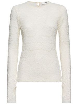 Μακρυμάνικο βαμβακερό πουκάμισο Interior λευκό