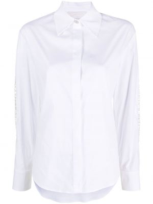 Camicia a maniche lunghe Genny bianco