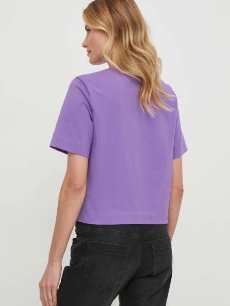 Tričko Sisley fialové