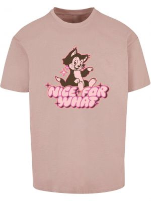 Oversize krekls Mt Upscale rozā