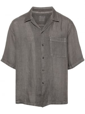 Ленена риза 120% Lino сиво