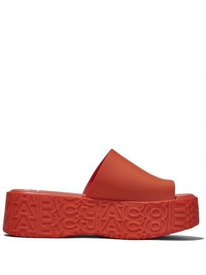 Nizki čevlji s platformo Marc Jacobs oranžna