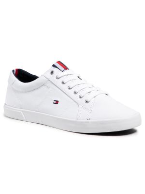 Sneakers με δαντέλα Tommy Hilfiger λευκό
