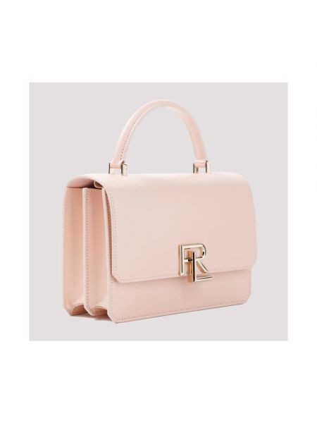 Bolsa de hombro Ralph Lauren rosa