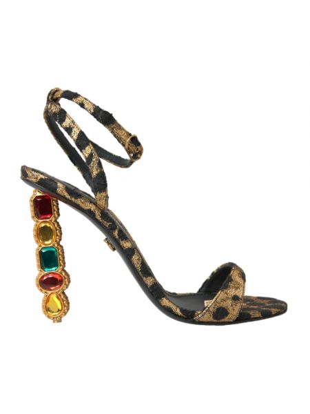Sandały Dolce And Gabbana złote