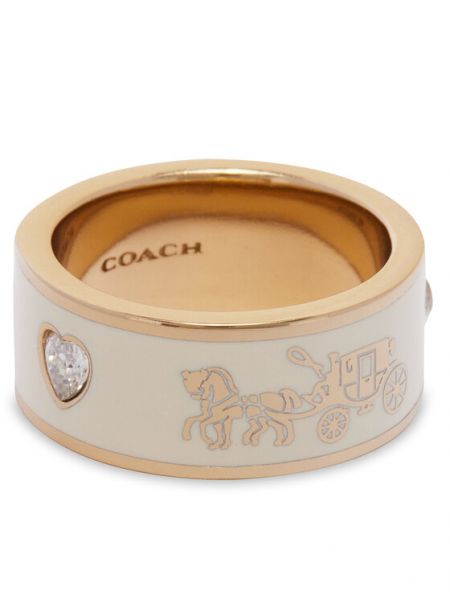 Prsten Coach zlatna