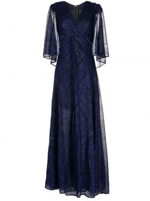 Večernja haljina Talbot Runhof plava