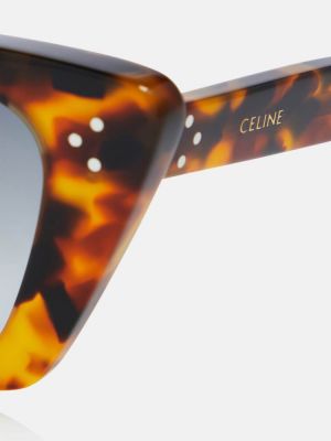 Очки солнцезащитные Céline коричневые