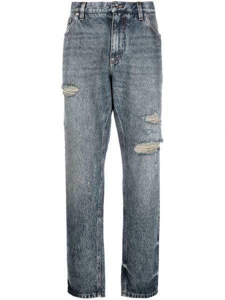 Jeans med normal passform Dolce & Gabbana blå