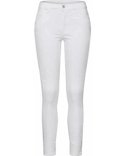 Skinny τζιν Pepe Jeans λευκό