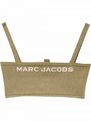 Top de punto Marc Jacobs marrón