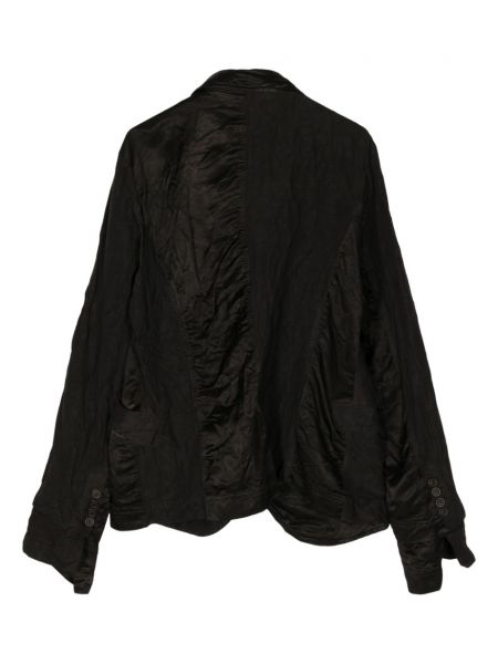 Lněná bunda Rundholz černá