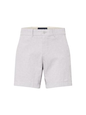 Chinos nohavice Abercrombie & Fitch sivá