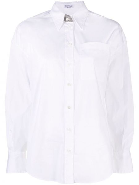 Košile Brunello Cucinelli bílá