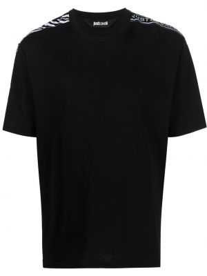 T-shirt Just Cavalli svart