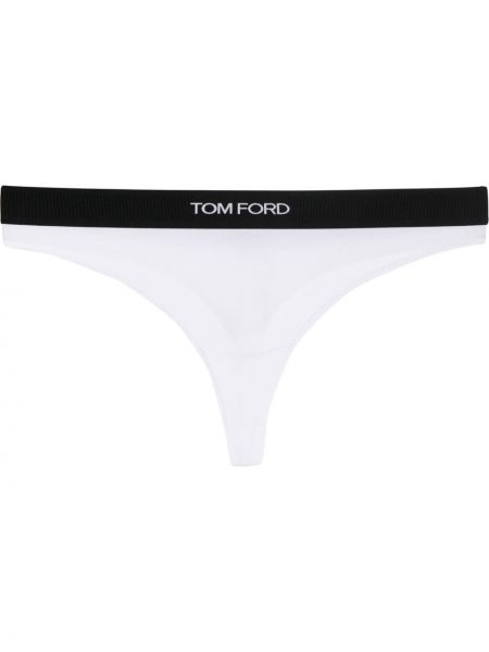 Bílé kalhotky string Tom Ford