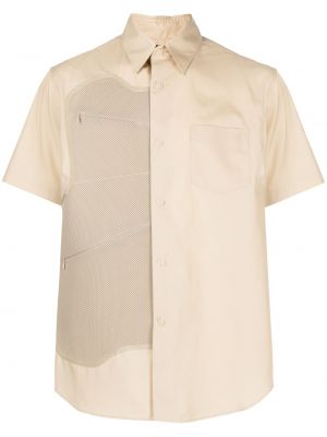 Drapiruota marškiniai Fumito Ganryu smėlinė