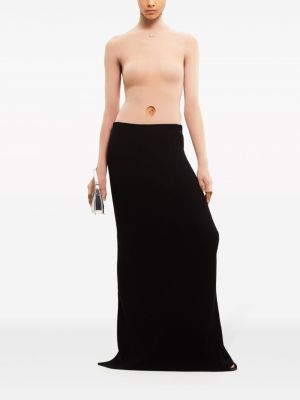 Dlouhá sukně Courrèges černé