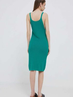 Testhezálló mini ruha United Colors Of Benetton zöld
