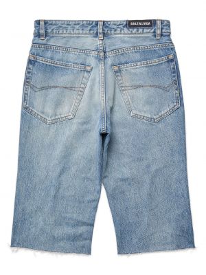Shorts en jean Balenciaga