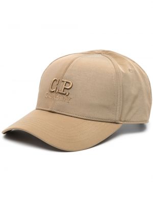 Siuvinėtas kepurė su snapeliu C.p. Company ruda