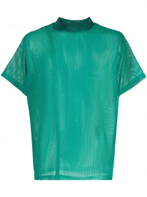 Caurspīdīgs t-krekls Andersson Bell zaļš