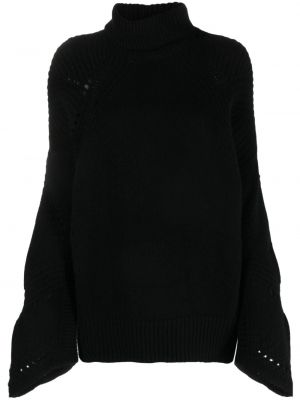 Пуловер Ermanno Scervino черно