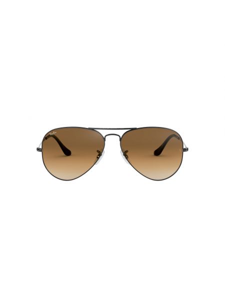 Okulary przeciwsłoneczne gradientowe Ray-ban brązowe