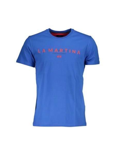 Koszulka La Martina niebieska