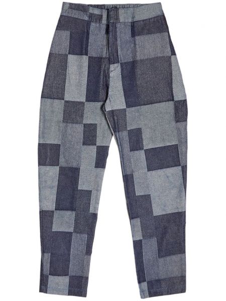 Jacquard jeans Handred blå