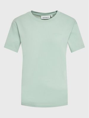 Marškinėliai Carhartt Wip žalia