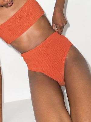 High waist bikini Toteme orange