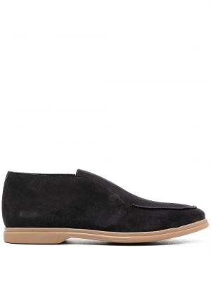 Slip-on ruskind loafers Eleventy blå