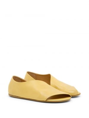 Kožené sandály Marsèll žluté