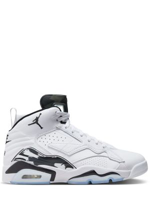 Baskets en nubuck Nike Jordan blanc