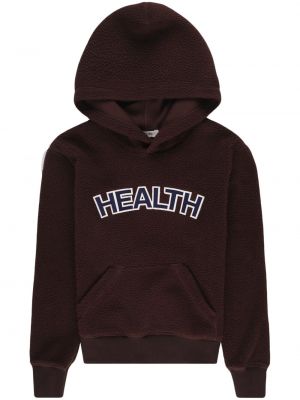 Fleece hoodie Sporty & Rich braun