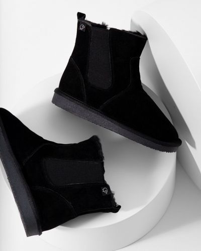 Cipele od brušene kože Answear Lab crna