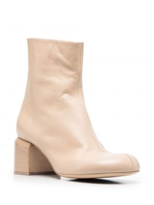 Ankle boots Officine Creative beżowe