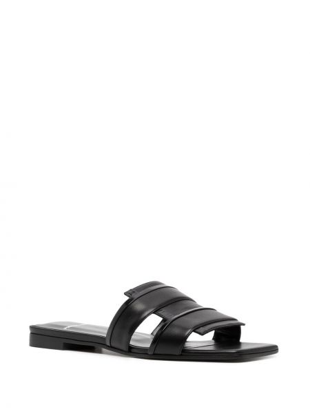 Kožené sandály Pierre Hardy černé