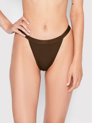 Brazilky Calvin Klein Underwear hnědé