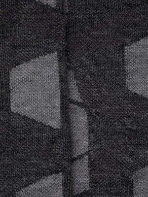 Svilene čarape od merino vune X-socks siva