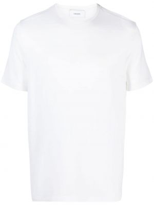 Vlnené tričko Lardini biela