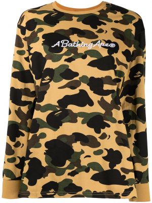 Brodert sweatshirt A Bathing Ape® gul